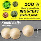 Natural Peppermint Spider Repellent Indoor Pet Safe & Ant Control Balls,Rodent Repellent for Car Engine, Home Storage, Fresh Mint Scent, Safe for Kids and Pets