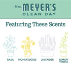 MRS. MEYER'S CLEAN DAY Liquid Hand Soap Mint, 12.5 oz (Pack - 3)