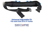 Secure Gait Belt for Seniors with 6 Handles, Quick Release Clip Buckle, 52"x4" - Medical Walking & Transfer Gate Belts Lifting Elderly, Physical Therapy Patient Lift Aid Assist Strap, Nursing Students