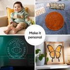 Cricut Maker 4 - Smart Cutting Machine (Seashell) | Digital Content Bundle - Includes 30 Images in Design Space App
