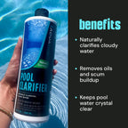 Ultimate Natural Pool Clarifier - an Eco-Friendly Way to get Clear Pool Water by Removing Cloudy Pool Water - AquaDoc Natural Pool Chemicals