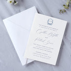 PONATIA 50 PCS/Pack A7 Envelopes, 5.25 x 7.5'' White Envelopes, Perfect For 5 x 7'' Wedding Invitation Cards, Christmas Gift Cards Envelopes, Acrylic Invitations, Photos
