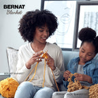 Bernat Blanket White Yarn - 2 Pack of 10.5oz/300g - Polyester - 6 Super Bulky - 220 Yards - Knitting/Crochet