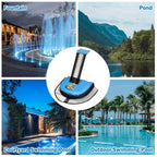 Monrocco 2 Pcs Pool Animal Saving Escape Ramp, Frog Saver for Swimming Pool Critter, Pool Rescue Tool for Frogs, Reduces Frogs Maintenance Accessories (Light Blue)