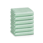 Nanoscale Cleaning Cloth,Easy Clean Fish Scale Microfiber Glass Cleaning Cloths Streak Free for Window Car Mirrors Windshield Lint Free Microfiber Polishing Cleaning All-Purpose Towel Pack of 6(Green)