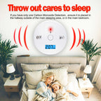 3 Pack Carbon Monoxide detectors,co Detector,Carbon Monoxide Alarm,co2 Detector Battery Powered with LCD Display,Carbon Monoxide Detector,UL2034 Standards,for Home