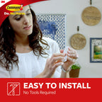 Command Large Utility Hooks, Holds up to 5 lb, 7 Hooks and 12 Command Stips, Damage Free Hanging Wall Hooks with Adhesive Strips, No Tools Adhesvie Hooks for Hanging, Organization and Storage