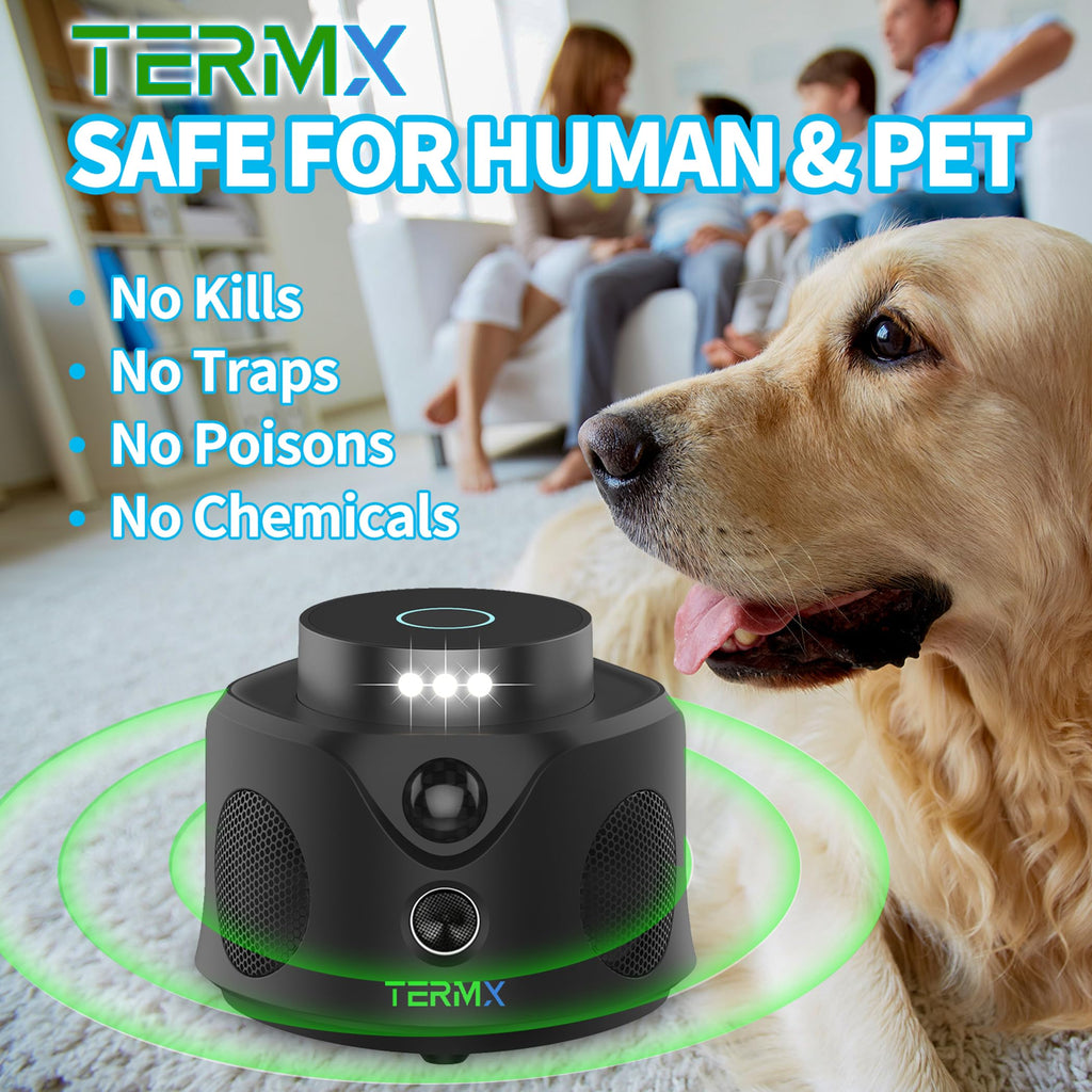 Mouse Repellent Ultrasonic Plug in Mice Repellent Indoor Ultrasonic Pest Repeller Indoor 2024 Upgrade Ultrasonic Rodent Repeller Plug in for Attic House Office Garage RVs