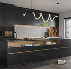 Abyssaly Black Silk Wallpaper Peel and Stick 15.7" X 393.7" Embossed Self Adhesive Black Contact Paper Removable Kitchen Vinyl Textured Wall Paper Cabinet Furniture Shelf Liner
