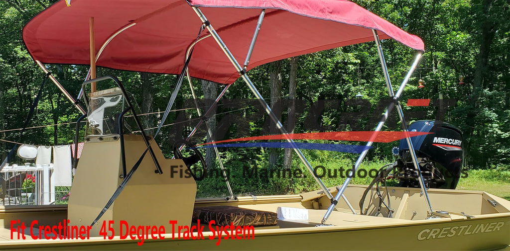 Brocraft Lund Boat Sport Tracker Bimini Top Mount/Canopy Mounts/Lund Boat Accessories