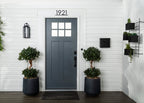 Rust-Oleum 369387 Advanced Dry Door & Trim Paint, Quart, Satin Alpine Gray