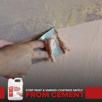 Max Strip Paint & Varnish Stripper 32oz - Paint Stripper for Multiple Layers of Acrylic, Latex, Oil & Water-Based Paints, varnishes. for Wood, Metal, Masonry, Plaster, Tile, molding.