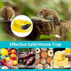 Bucket Mouse mice Rat Trap,Turnover & Slide Mouse mice Traps, Auto Reset, Indoor Outdoor Compatible 5 Gallon Bucket(2 Pack)
