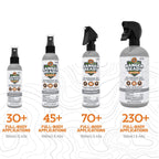 Ranger Ready Picaridin 20% Tick & Insect Repellent, Ranger Orange Scent Deet-Free Bug Spray, Travel Size 3.4 Oz. (Pack of 2)