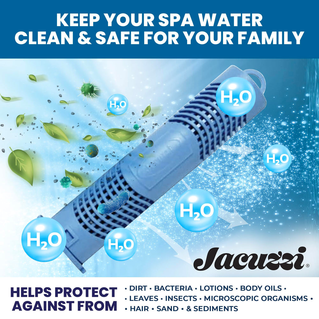 Jacuzzi ProClear Mineral Spa Sanitizer Cartridge – 2890-185, Hot Tub Mineral Cartridge for J-300, J-400 & J-500 Series, Easy-to-Install Design Supports Balanced Water and Reduced Chemical Use