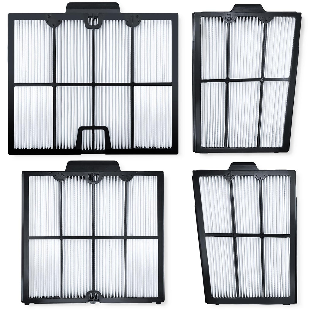 Ultra-Fine Filter Panels Compatible with Dolphin Robotic Pool Cleaners,Replace Part#9991467-R4,Pleated Cartridge Filter Replacement for Dolphin S200,Proteus DX4,Active 20,Active 30,M600,S300i