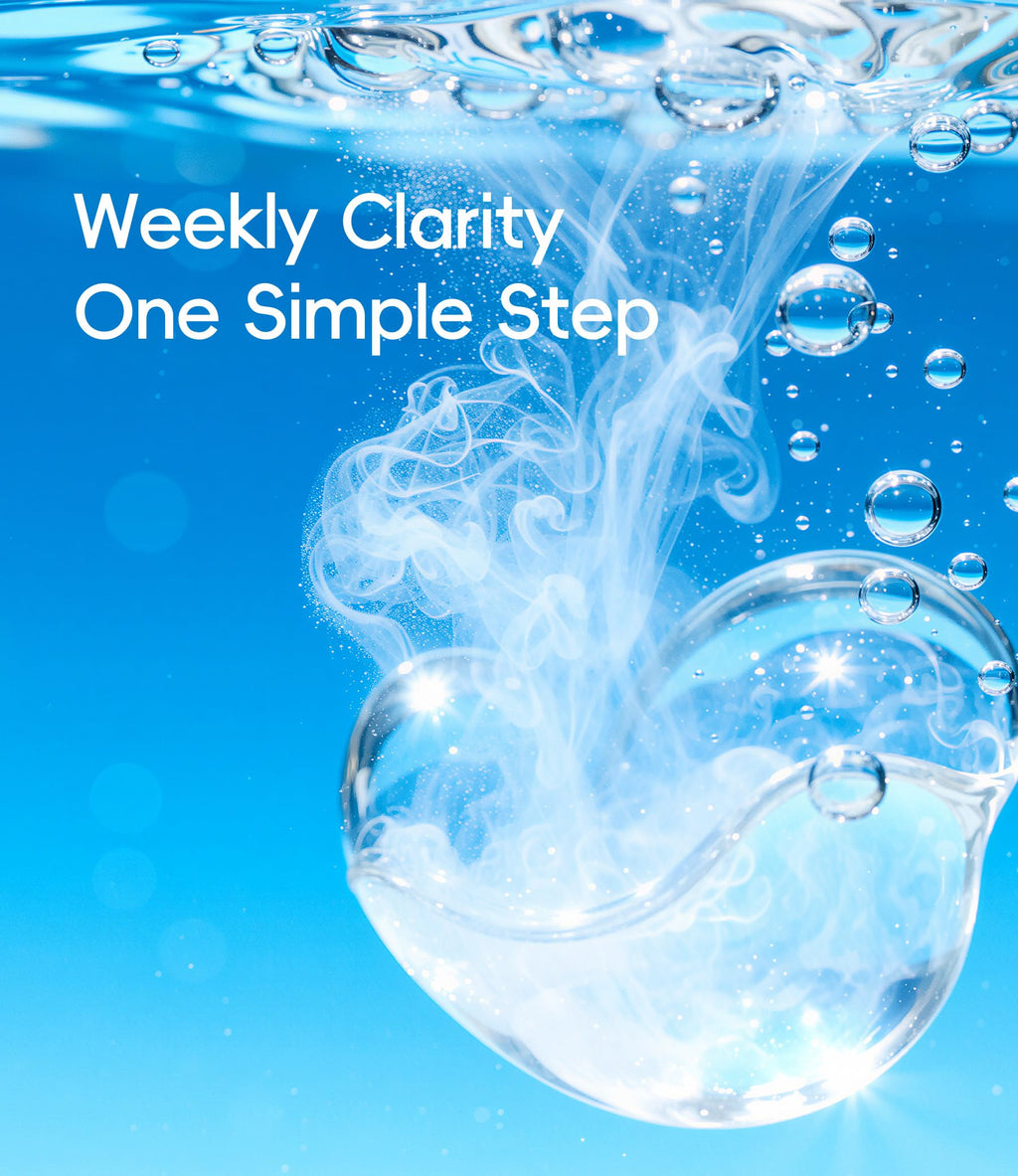 SummerBuddy 5-in-1 Weekly Hot Tub Cleaner, Clarifier, Conditioner – Spa Weekly Care Controls Oils & Residue, Helps Keep Water Balanced All Week – Ideal for All Spa Types (4-Week Kit)