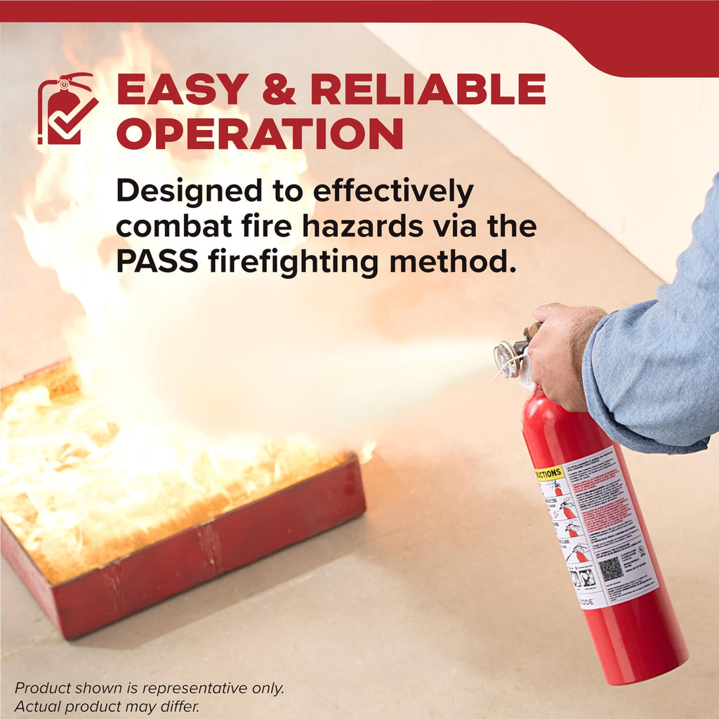 Kidde Mariner PWC Marine Fire Extinguisher for Boats, 5-B:C, 3.3 Lbs., Coast Guard Approved, Mounting Bracket (Included), White