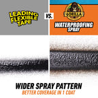 Gorilla Waterproofing Spray Clear, Flexible Rubberized Sealant Coating, Paintable UV Resistant, Seals Water Air Moisture, 14 oz (Pack of 2), for Roofs Gutters Skylights RVs Windows & More