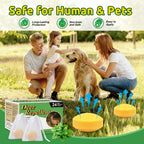 CKUKARM 36 Pack Deer Repellent & Rabbit Repellent Outdoor for Garden - Scent-Based Deer Deterrent to Protect Plants & Flowers - Keep Deer Rabbit Out of Yard