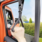Automotive Adjustable Standing Aid Safety Handle Vehicle Support Grip Handle Disability Help Car Hand Hook- 2 pcs (Black)