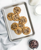 USA Pan Extra Large and Quarter Sheet Baking Pans with Nonstick Coating, Made in USA from Aluminized Steel