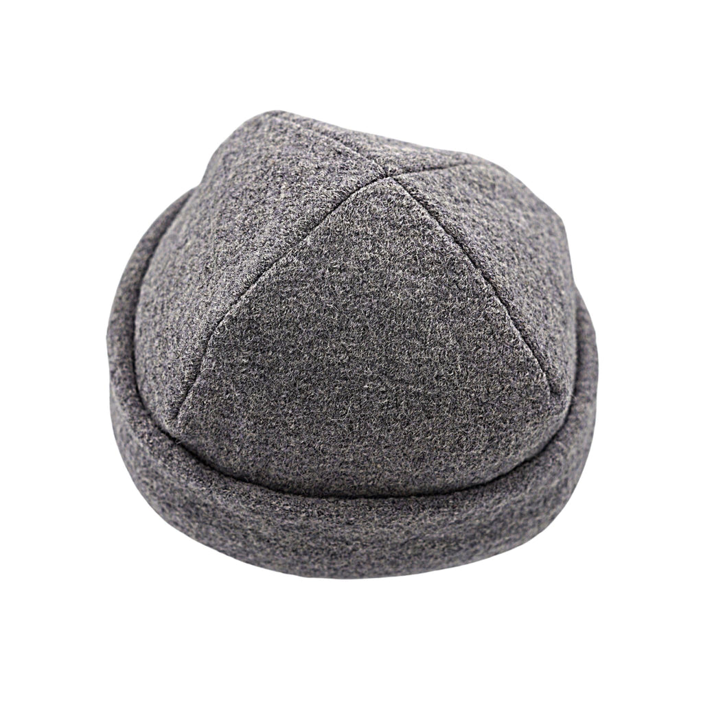 frihed. Sauna hat - Made of woolwalk - 100% Sheep's Wool - Premium Sauna Accessory for Men and Women - Flexible Size - Made in Germany (Stone Grey)