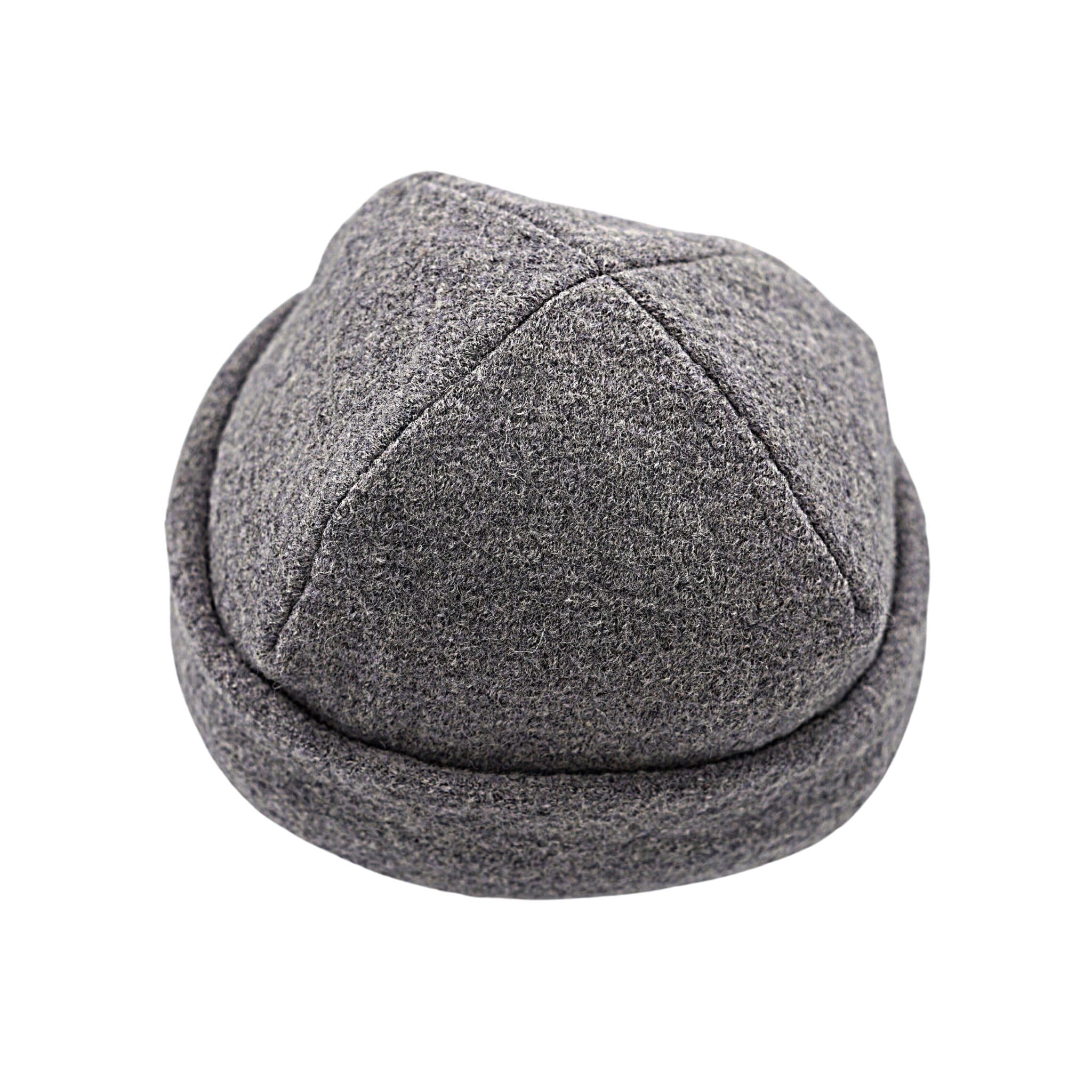frihed. Sauna hat - Made of woolwalk - 100% Sheep's Wool - Premium Sauna Accessory for Men and Women - Flexible Size - Made in Germany (Stone Grey)