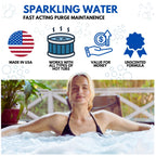 Ahh-Some Hot Tub Purge Cleaner & Jet Line Cleaner, Super Effective Cleaning for All Hot Tubs and Swim Spas, Removes Gunk & Grime from Deep Plumbing Systems, 4 oz Tube (8 Purges), Made in USA