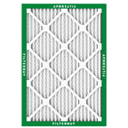 Filterbuy 16x20x1 Air Filter MERV 8 Dust Defense (4-Pack), Pleated HVAC AC Furnace Air Filters Replacement (Actual Size: 15.50 x 19.50 x 0.75 Inches)