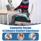 MABOZOO Extra Thick Seat Cushion, 6 Inches Adult Booster Seat for Car Office Desk Chair, Memory Foam Ergonomic Butt Pillow Relieving Pain for Long Sitting