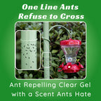 Sapphire Labs Nectar Fortress Natural Ant Repellent; Multi-Purpose Clear Gel Ant Guard for Hummingbird Feeders - Twin Pack
