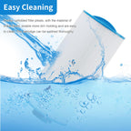 AmiBron 5CH-402 Replaces Tuff Spa Filter, Compatible with Sundance Spas 6540-723, Pleatco PJW40SC-F2M, Filbur FC-2811, Unicel 5CH-402, Del Sol Spas, 2" Male Thread/MPT 40 sq.ft. Hot Tub Filter 2 Pack