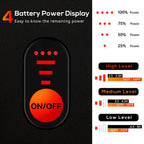 Heated Gloves for Men Women 7.4V Battery 22.2WH Rechargeable Heated Ski Gloves Touchscreen Waterproof Electric Heated Gloves for Winter Outdoor Work Skiing Hiking Camping Raynaud Riding(XL)