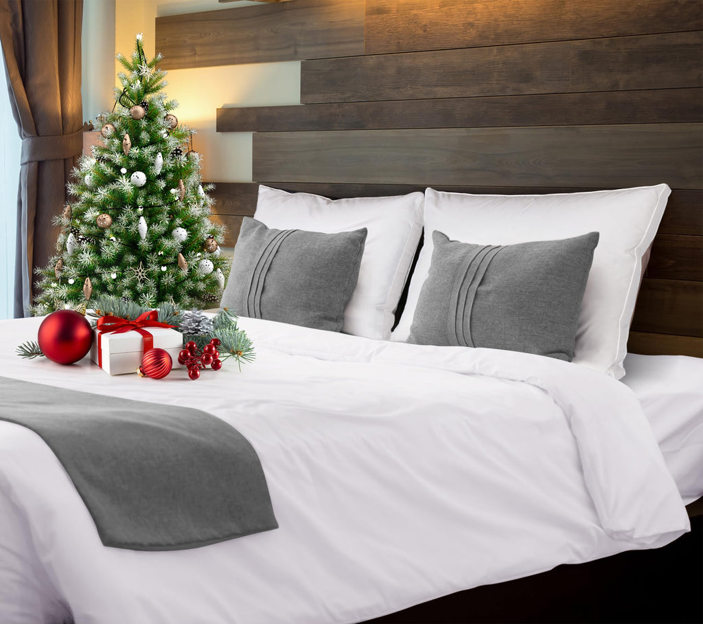 Utopia Bedding Bed Pillows for Sleeping King Size (White), Set of 2, Cooling Hotel Quality, Gusseted Pillow for Back, Stomach or Side Sleepers