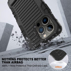 E-Tree Compatible with iPhone 13 Pro Max Case, with Crossbody Strap and Stand, Shockproof Protective Hard Phone Case Black, Perfect for Go Outside and Kid Elderly, 6.7 inch