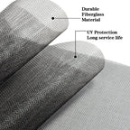 Windows Screen and Screen Door Replacement, 48"x118" Durable Fiberglass Screen Mesh - Screen & Sliding Screen Door Repair for Patio & Window