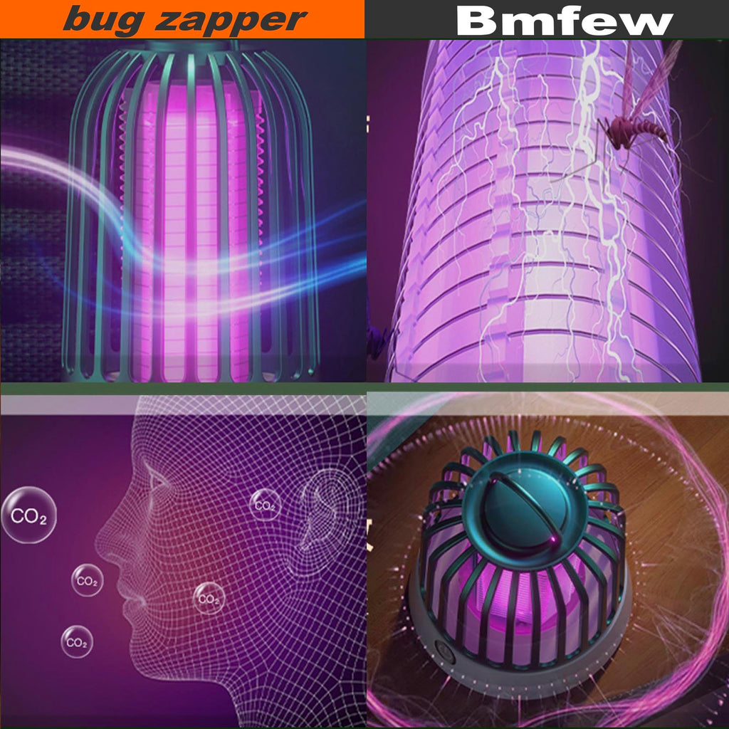 Bug Zapper, Electric Mosquito Zapper, Portable Rechargeable Mosquito Killer