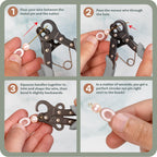 The Beadsmith Original One Step Looper – Create and Trim Consistent 1.5 mm Loops for Jewelry Making, Use With 24-18g Craft Wire (Patented)