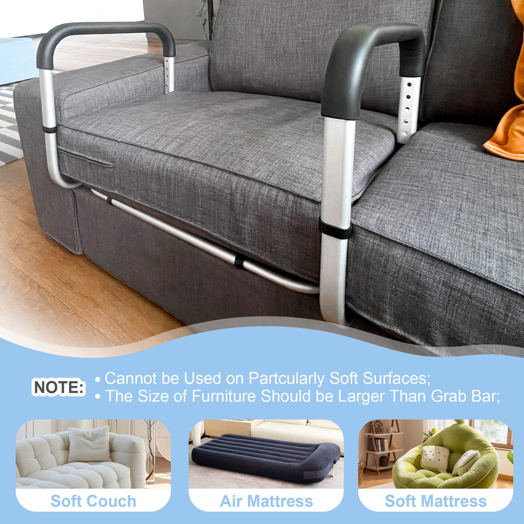 Retaoldth Stand Assist for Couch, Adjustable Standing Mobility Aid, Sofa Stand Assist, Chair Lift Assist, Assistance Handle for Patients, Seniors, Disabled, Elderly
