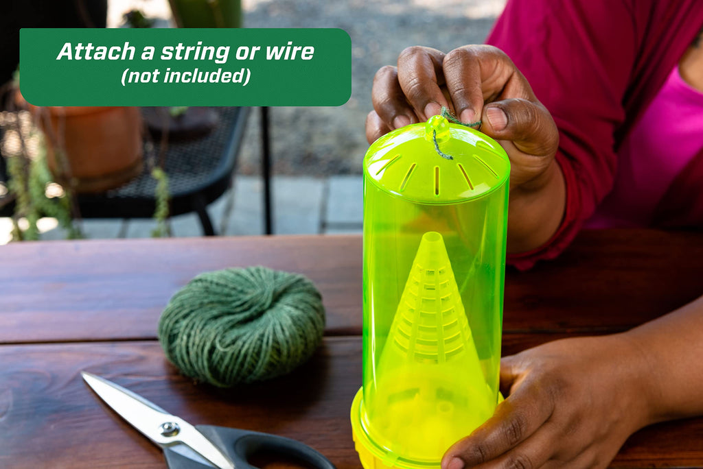 RESCUE! Reusable Yellowjacket Trap – Includes Attractant - 2 Traps