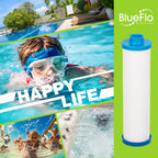 BLUEFLO Hot Tub Filter Disposable Pool and Spa, Garden Hose Pre Filter, Replaces for Filbur FC-3128, Pleatco PPS2100, PP6903, 1 Pack