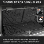 KARPAL Floor Mats for Honda Pilot 2016-2022 (8 Seats, No Elite Models), All Weather Protection TPE Floor Liners Accessories Car Mats, Front & 2nd Row & Backrest Mat & Cargo Liner
