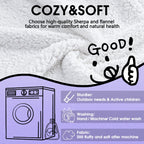 JOYWOO Turquoise Teal Wearable Blanket Hoodie, Birthday Gifts for Trendy Girls Girlfriend Stuff, Oversized Hooded Blanket for Adult Women, Cozy Sherpa Sweatshirt Blanket with Giant Pocket and Zipper