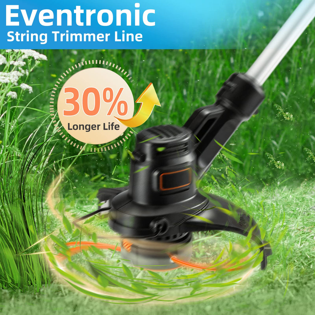 Weed Eater String, 095 String Trimmer Line of 600-Feet, Heavy Duty Weed Wacker String for Universal Replacement, Round Weed Trimmer Line Fits Medium&Heavy Grass&Weed, Weedeater Line of Premium Nylon