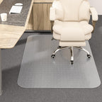 MESHDO Office Chair Mat for Carpet, 30" X 48" X 0.09" Desk Chair Mat for Carpet Floors, Clear and Thick Rolling Computer Chair Mats with Non-Slip Studded for Home and Office Low Pile Carpets