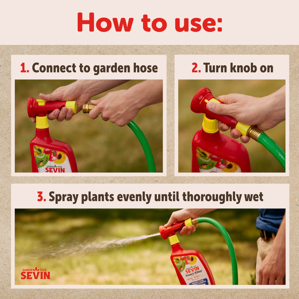 Sevin Insect Killer RTS 32OZ, White Label