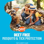 Off! Insect Repellent Aerosol for Adults & Kids, Fragrance-Free Picaridin Bug Spray for Everyday DEET-Free Protection from Mosquitoes and Ticks, 5 oz, (Pack of 2)