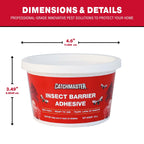Catchmaster Tree Banding Insect Barrier DIY 15oz Pail, Lanternfly & Ant Traps, Outdoor Adhesive Crawling Insect Trap, Glue Traps to Protect Trees, Fruit & Plants