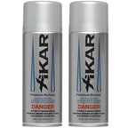 XIKAR PUROFINE Premium Butane Lighter Refill Fuel with Zero Impurities for Torch and Jet Flame Lighters | Pure Butane Lighter Fluid Refill for Reliable Ignition of Cigars - 8 Oz, 2 Pack